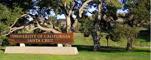 Entrance of UC Santa Cruz